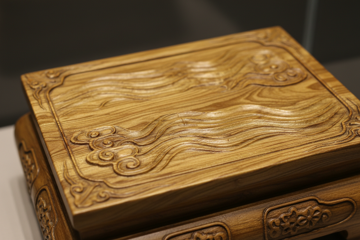 Imperial Golden Phoebe Incense Stand - Museum-Grade Ming Dynasty Style