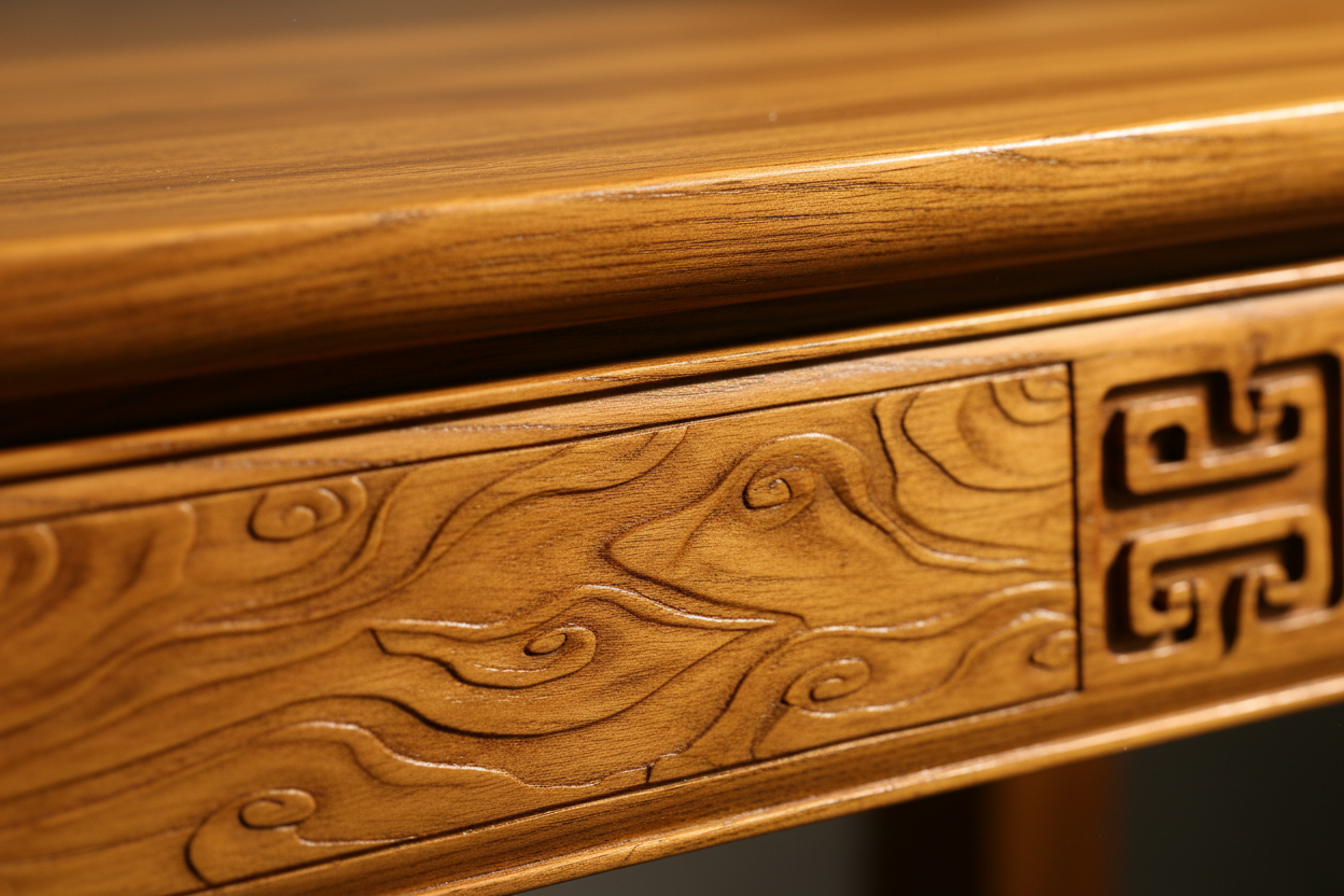 Imperial Golden Phoebe Altar Table - Museum-Grade Ming Dynasty Style